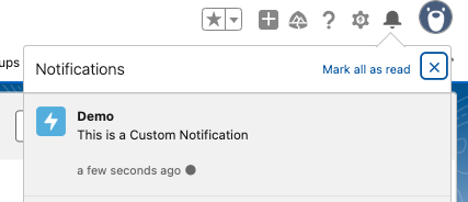 Custom Notification Custom Notification